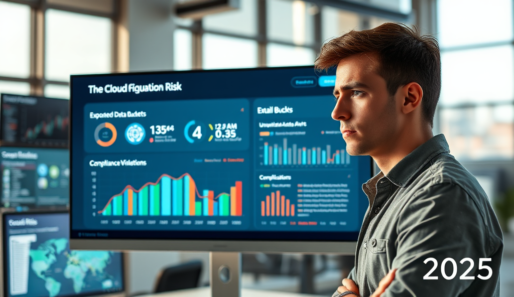 Featured Image for KPI Dashboard for Cloud Misconfiguration Risk in SaaS Startups (2025)