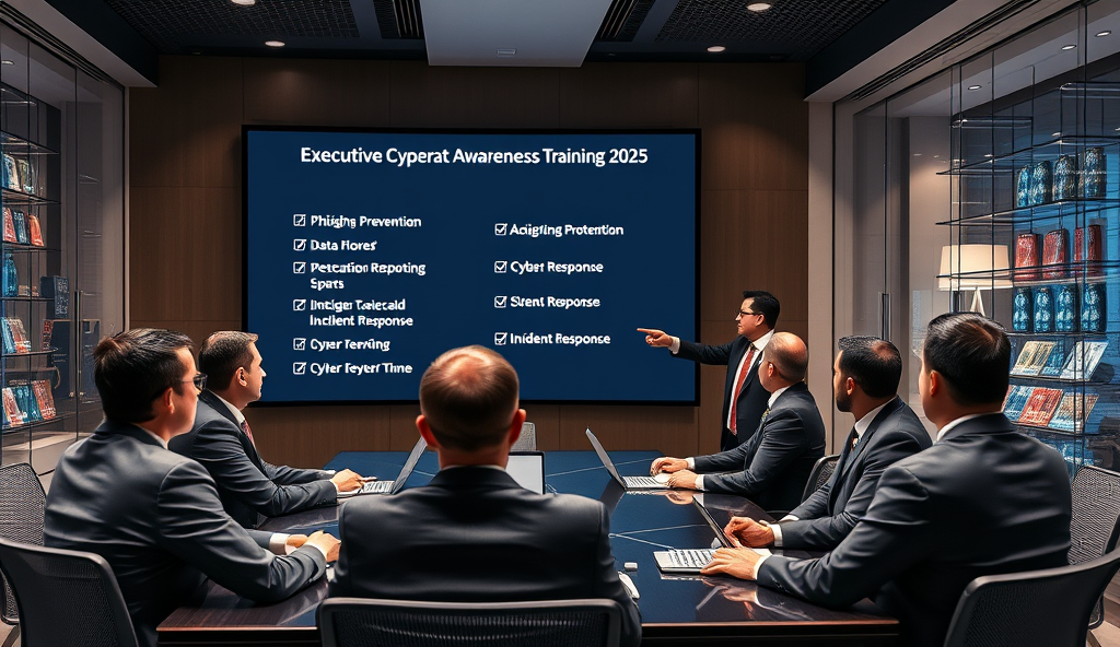 Featured Image for Checklist for Executive Cyber Awareness Training in Retail (2025)