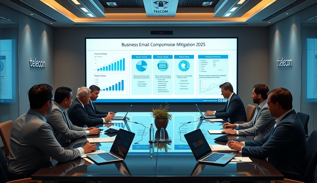 Featured Image for Executive Briefing on Business Email Compromise Mitigation in Telecom (2025)