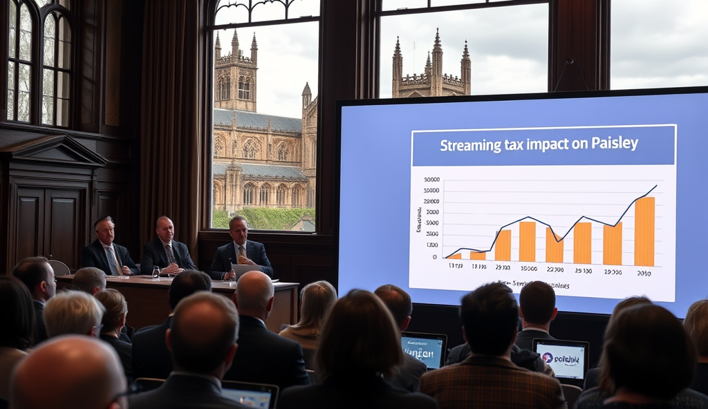 Featured Image for Experts explain streaming tax impact on Paisley