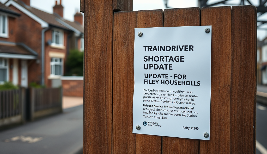 Featured Image for train driver shortage update for Filey households