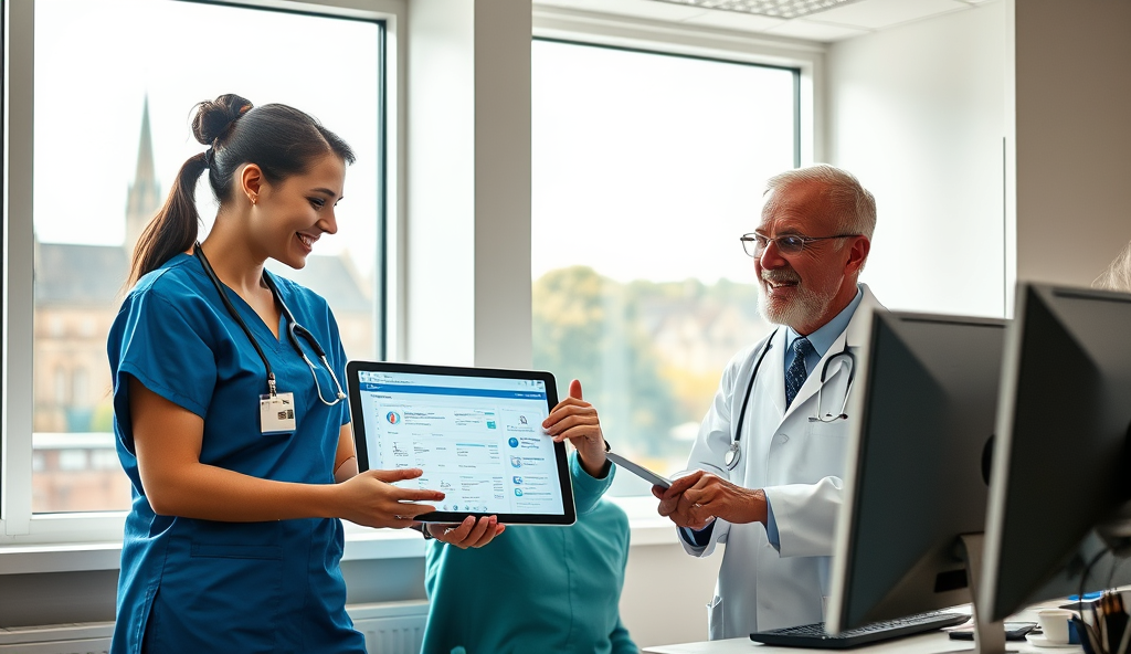 Featured Image for digital health records opportunities for Market Harborough workers