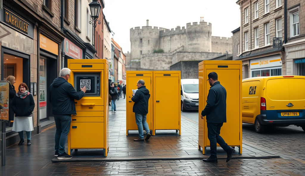 Featured Image for Understanding parcel locker boom in Caernarfon