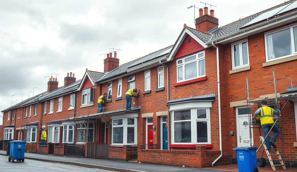 Featured Image for social housing retrofit update for Sunderland households