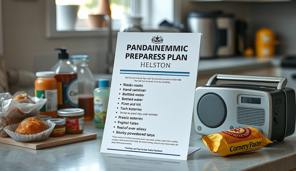 Featured Image for pandemic preparedness plan update for Helston households