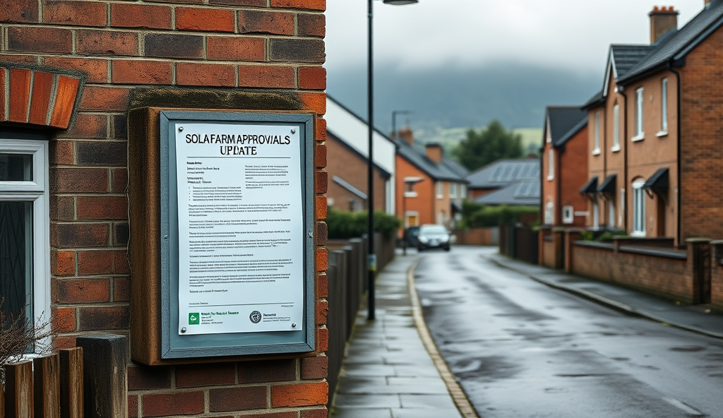 Featured Image for solar farm approvals update for Keswick households