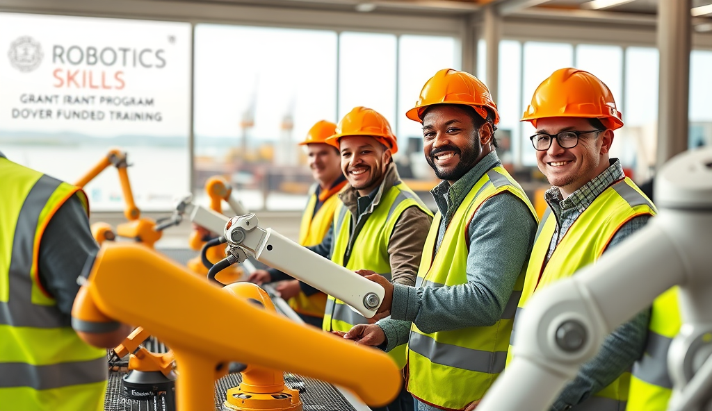 Featured Image for robotics grants opportunities for Dover workers