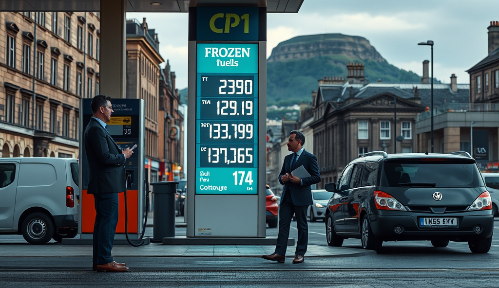 Featured Image for Experts explain fuel duty freeze impact on Edinburgh