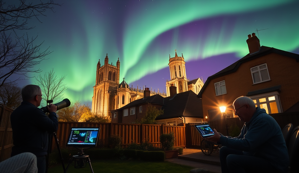 Featured Image for How Bury St Edmunds residents can tackle space weather monitoring