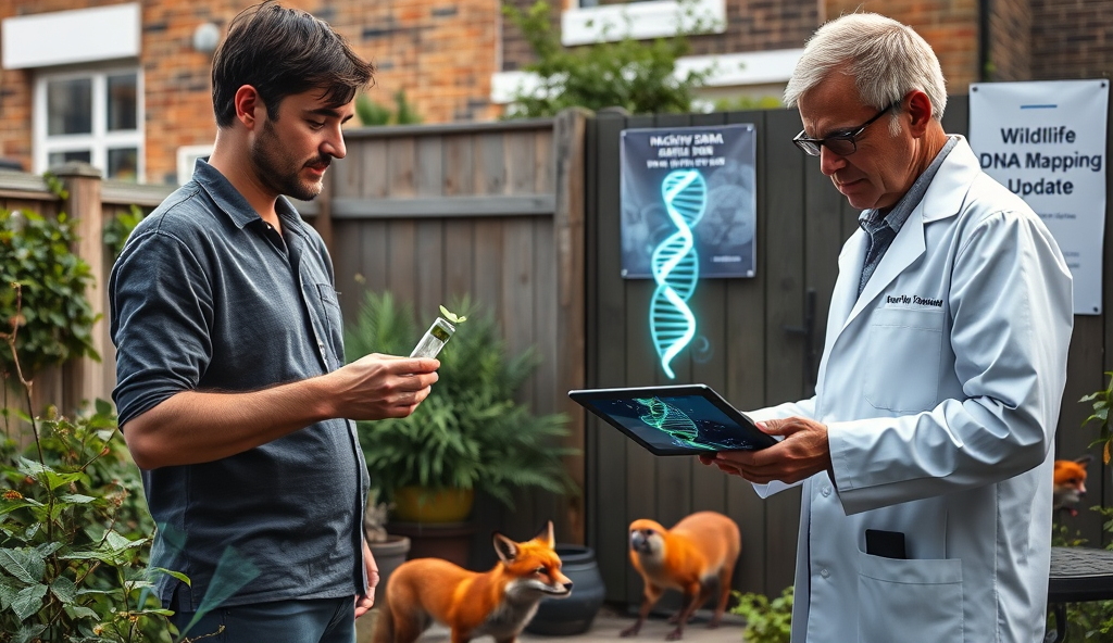 Featured Image for wildlife dna mapping update for Hackney households