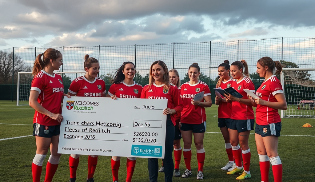 Featured Image for Understanding womens football funding in Redditch