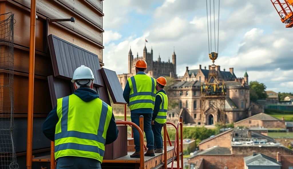 Featured Image for cladding remediation opportunities for Stirling workers