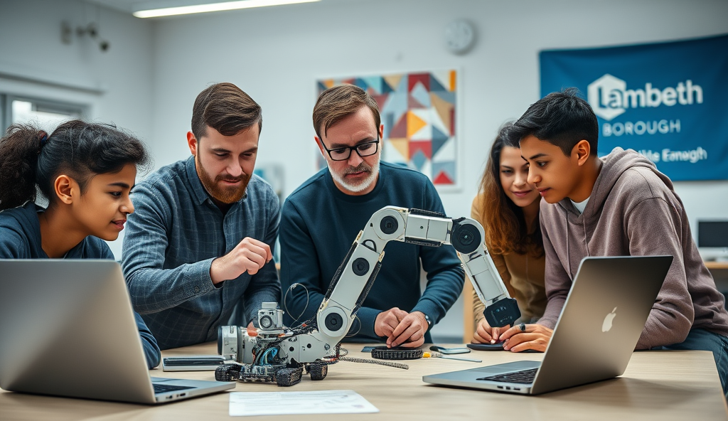 Featured Image for How Lambeth residents can tackle robotics grants