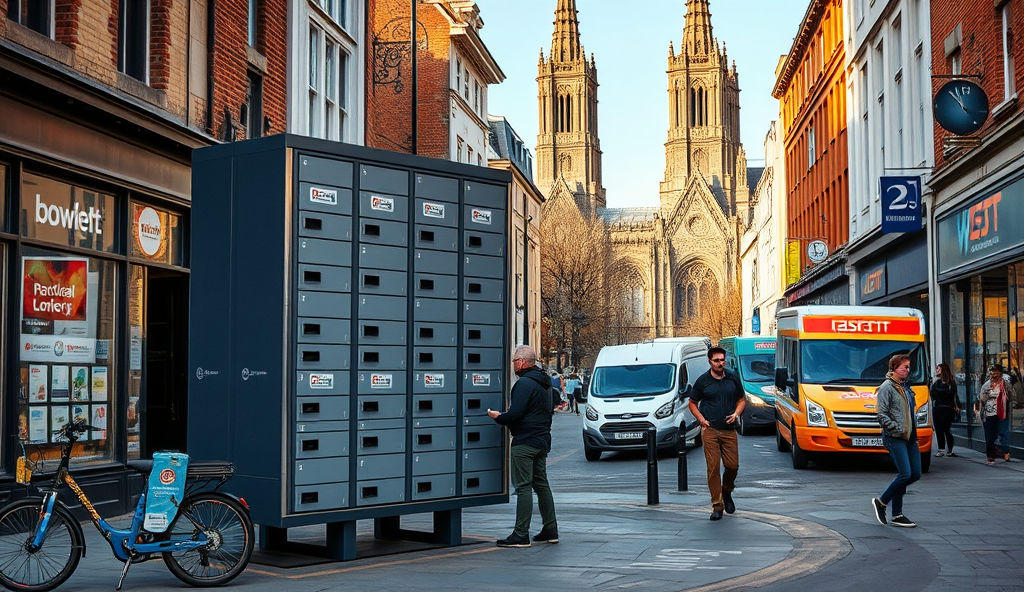 Introduction to the Parcel Locker Boom in Peterborough