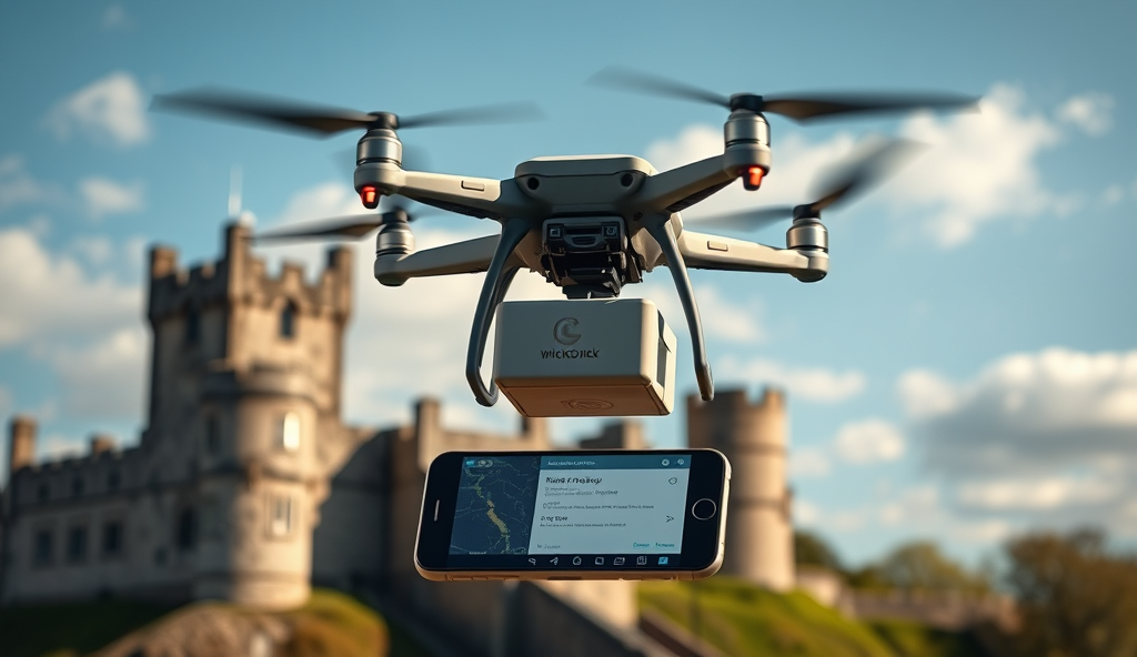 Introduction to Drone Delivery in Alnwick