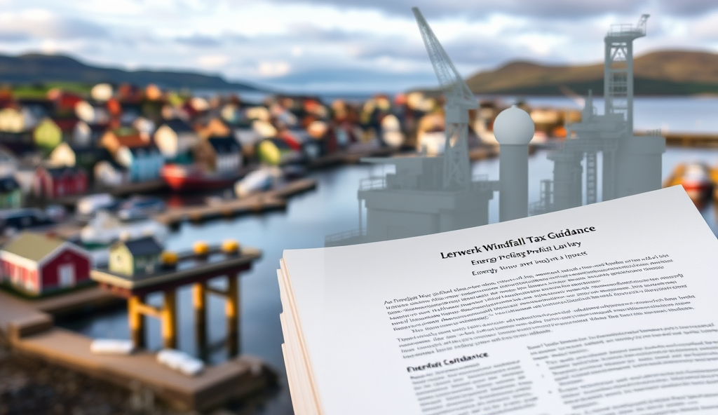 Introduction to the windfall tax policy and its relevance to Lerwick residents