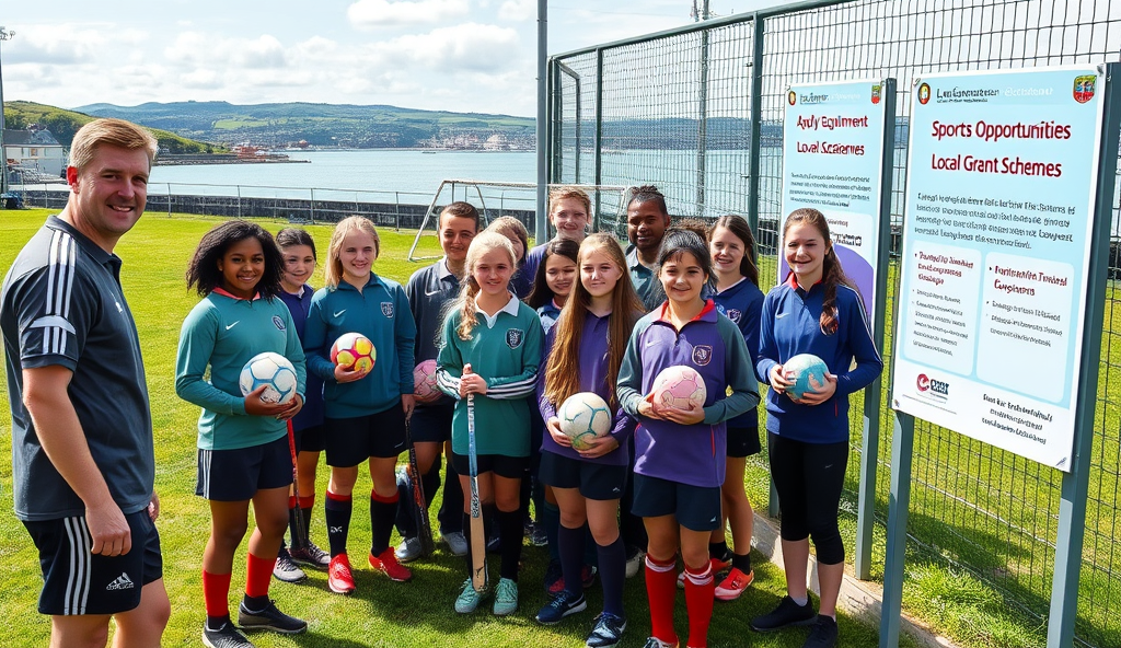 Introduction to School Sports Grants in Lerwick