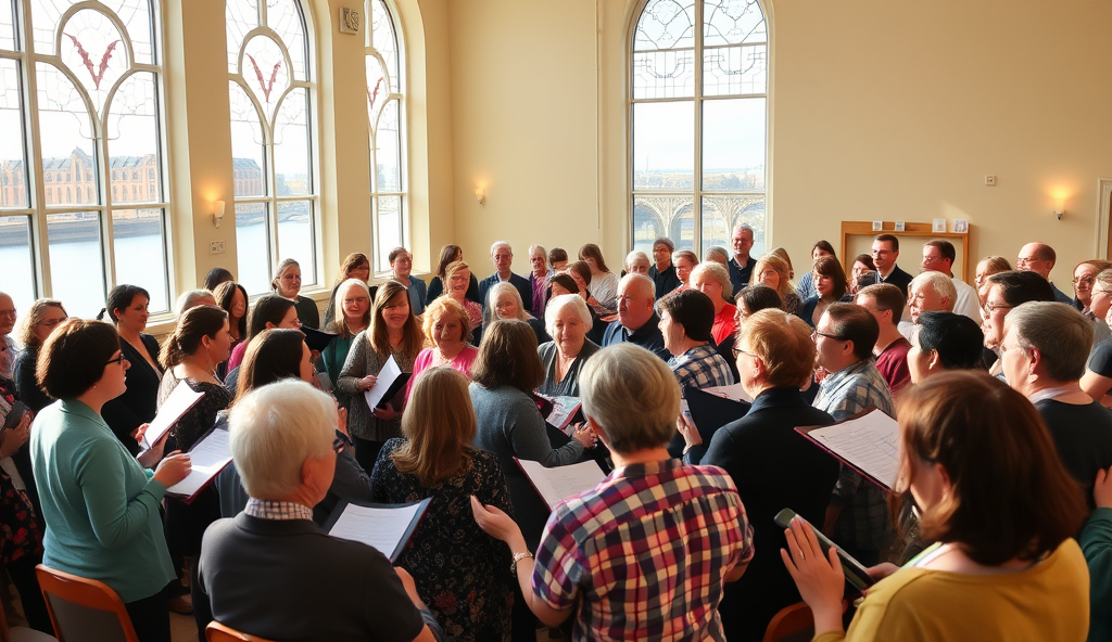 Introduction to Community Choir Projects in South Shields
