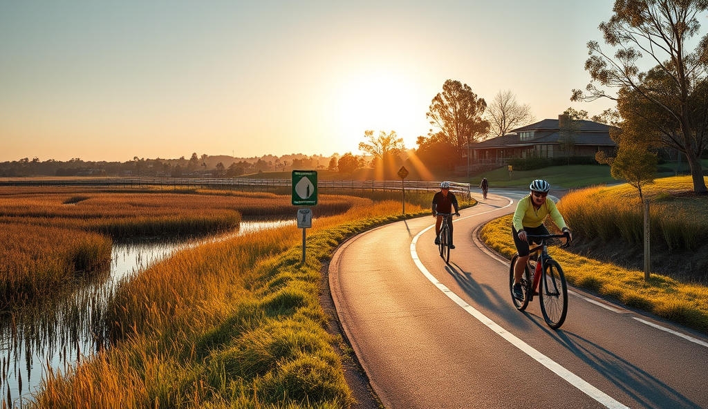 Introduction to Cycling Networks in Berwick