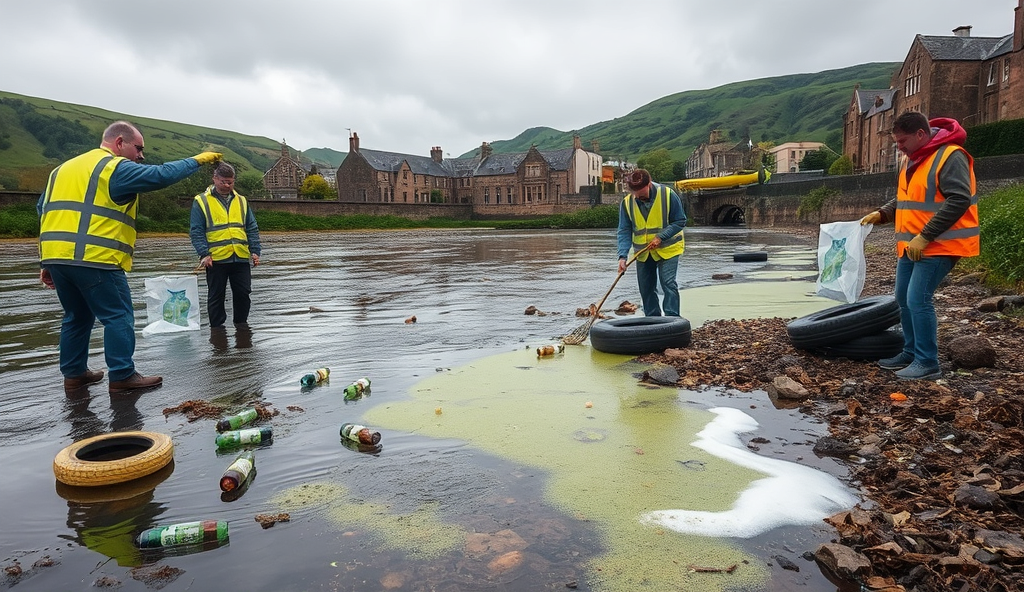 Introduction to River Pollution Concerns in Hawick