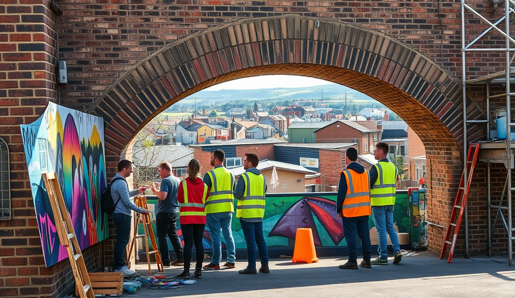 Introduction to Burnleys Vibrant Street Art Scene
