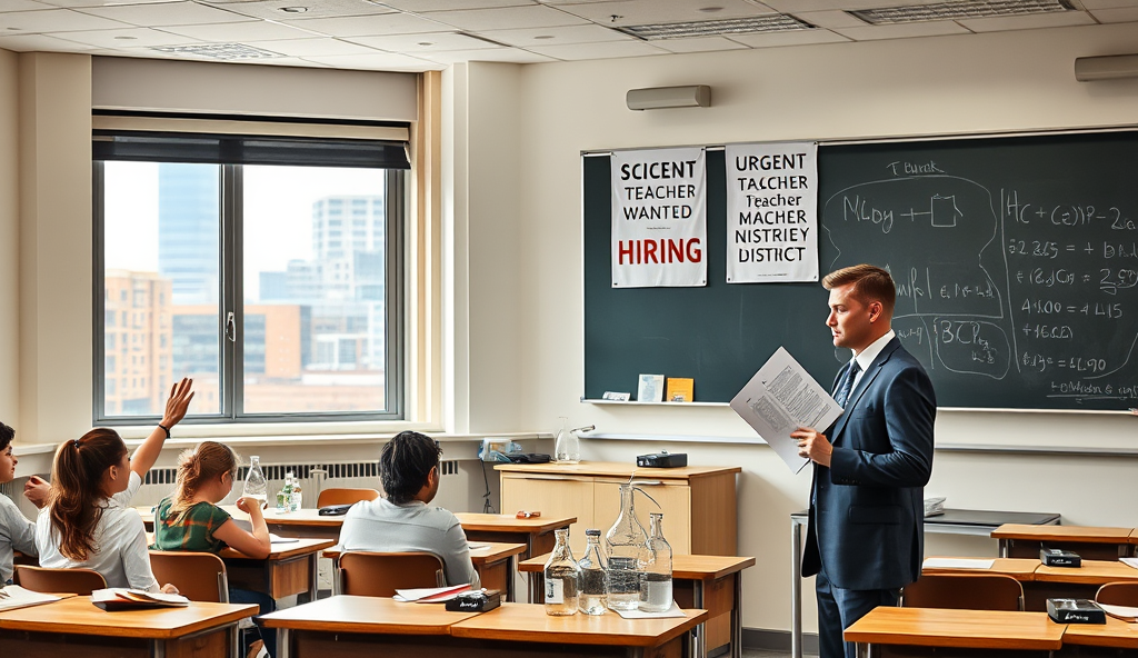 Introduction to Science Teacher Shortage in Manchester