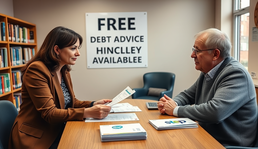 Introduction to Free Debt Advice Services in Hinckley